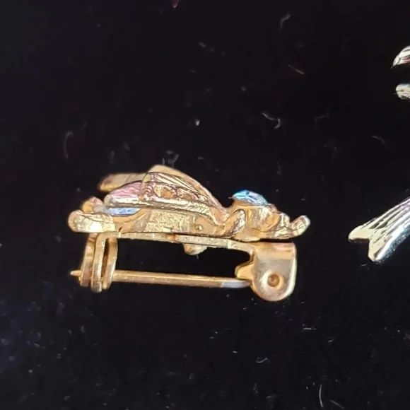 **bling** Spider And Bee Brooches pins jewelry - Picture 5 of 12